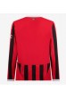 Fotbalové Dres AC Milan Domácí Oblečení 2024-25 Dlouhý Rukáv